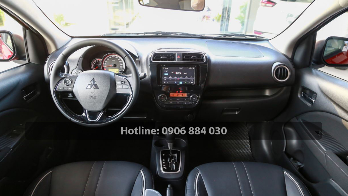Đại lý Mitsubishi Thủ Đức công bố giá lăn bánh xe Attrage 2021 3 Khoang nội thất của Attrage rộng rãi siêu tiện nghi