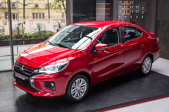 Giá xe Mitsubishi Attrage Tháng 9/25 - Hỗ trợ 100% lệ phí trước bạ 2 Attrage 2021 thuộc top tiết kiệm nhiên liệu nhất hiện nay