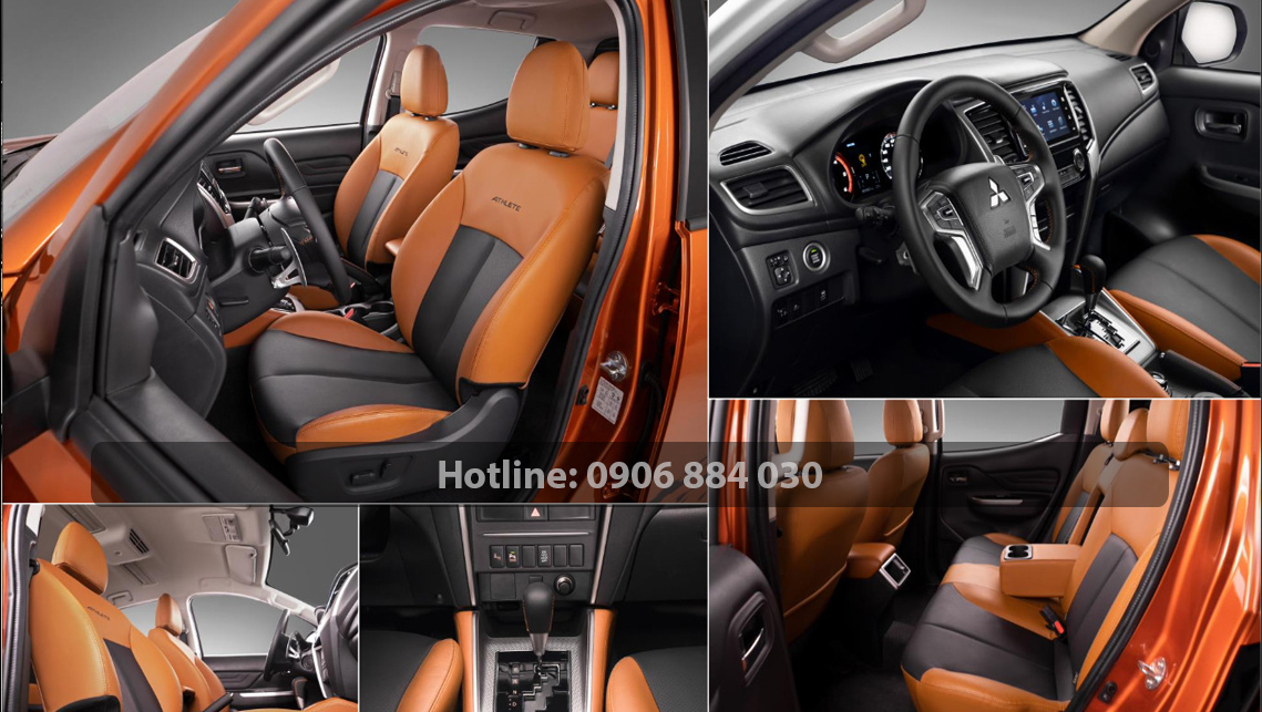 Vượt mọi cung đường thỏa chất đam mê cùng với Mitsubishi Triton Athlete 2021 5 Athlete với thiết kế nội thất cao cấp sang trọng