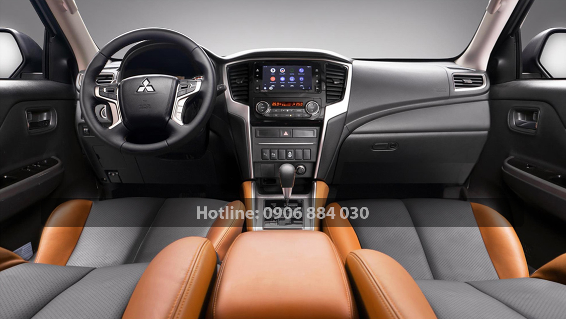 Vượt mọi cung đường thỏa chất đam mê cùng với Mitsubishi Triton Athlete 2021 6 thiết kế khoang lái Athlete 2021 sang trọng, tiện nghi