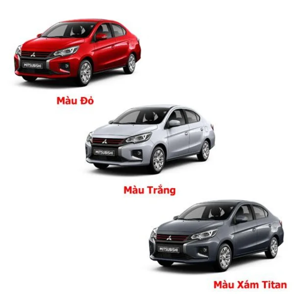 Màu sắc xe Attrage 2023 tuyệt đẹp, nhiều lựa chọn cho khách hàng 3 Nhiều phiên bản đa dạng màu sắc Attrage được sản xuất