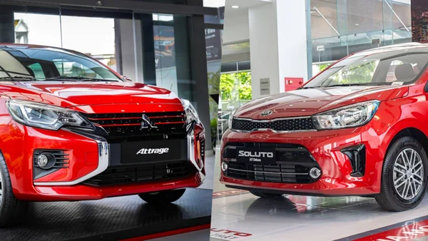 So sánh kia soluto và mitsubishi attrage: Xe Sadan hấp dẫn nhất 5 So sánh kia soluto và mitsubishi attrage cho thấy cả 2 xe có khả năng vận hương tương đồng nhau