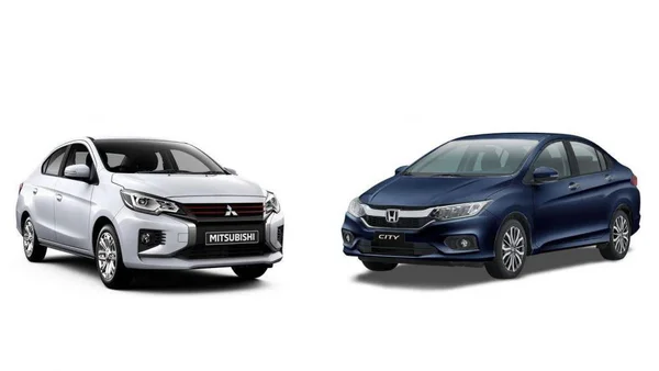 So sánh mitsubishi attrage 2023 và honda city: Sự khác biệt 2 So sánh mitsubishi attrage và honda city về ngoại hình sang trọng và hiện đại