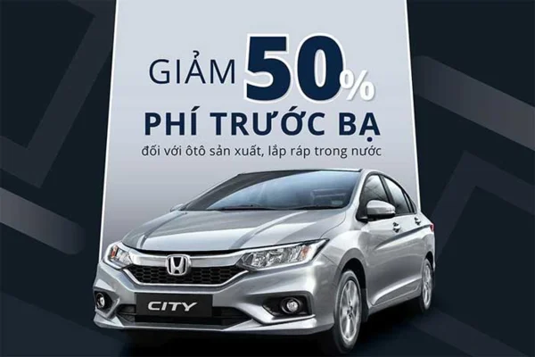 Thuế trước bạ ô tô: Dễ dàng tính được số tiền thuế phải nộp 3 Thuế trước bạ được giảm 50% cho xe mới được lắp ráp trong nước