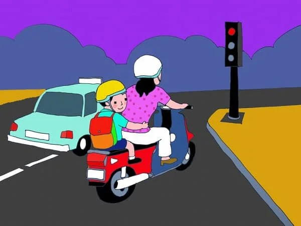 Xử phạt vi phạm luật giao thông đối với xe ô tô cập nhật mới 3 Xử phạt vi phạm luật giao thông đối với xe ô tô vượt đèn đỏ, đèn vàng