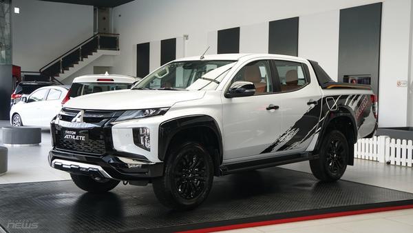 Mitsubishi Triton có nhiều phiên bản khác nhau, phù hợp cho nhiều nhu cầu 1 Mitsubishi Triton Athlete 2024 và Triton 4x2 AT thiết kế mạnh mẽ, nội thất tiện nghi, động cơ diesel 2.4L tiết kiệm nhiên liệu