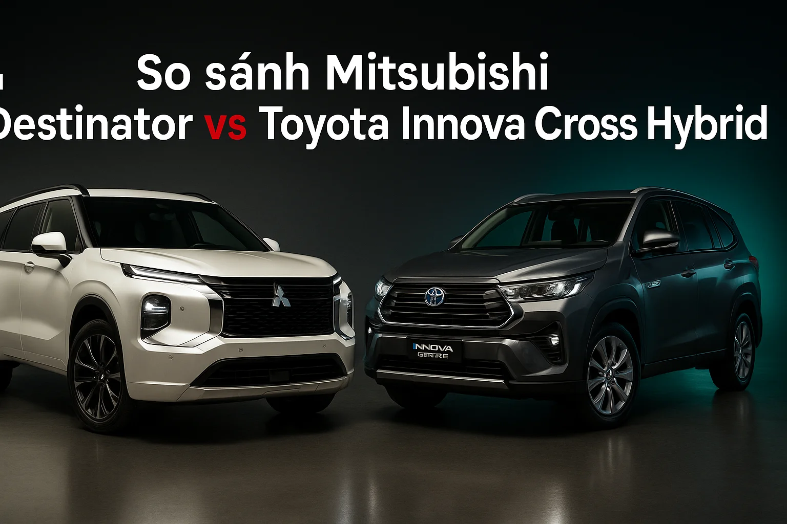 Destinator hay Innova Cross Hybrid: SUV đô thị hay MPV tiết kiệm?