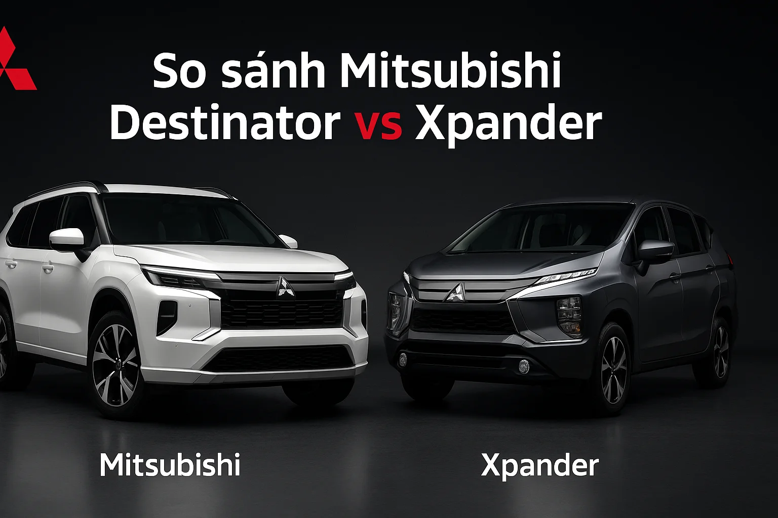So sánh Mitsubishi Destinator vs Xpander: MPV hay SUV?