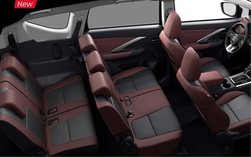 Mitsubishi Xpander Cross 2026: Nâng cấp đáng mong đợi tại Việt Nam 6 Trải nghiệm Mitsubishi Xpander Cross 2026 với ghế bọc da cao cấp, kết hợp chi tiết tinh tế trên bảng táp-lô hiện đại.