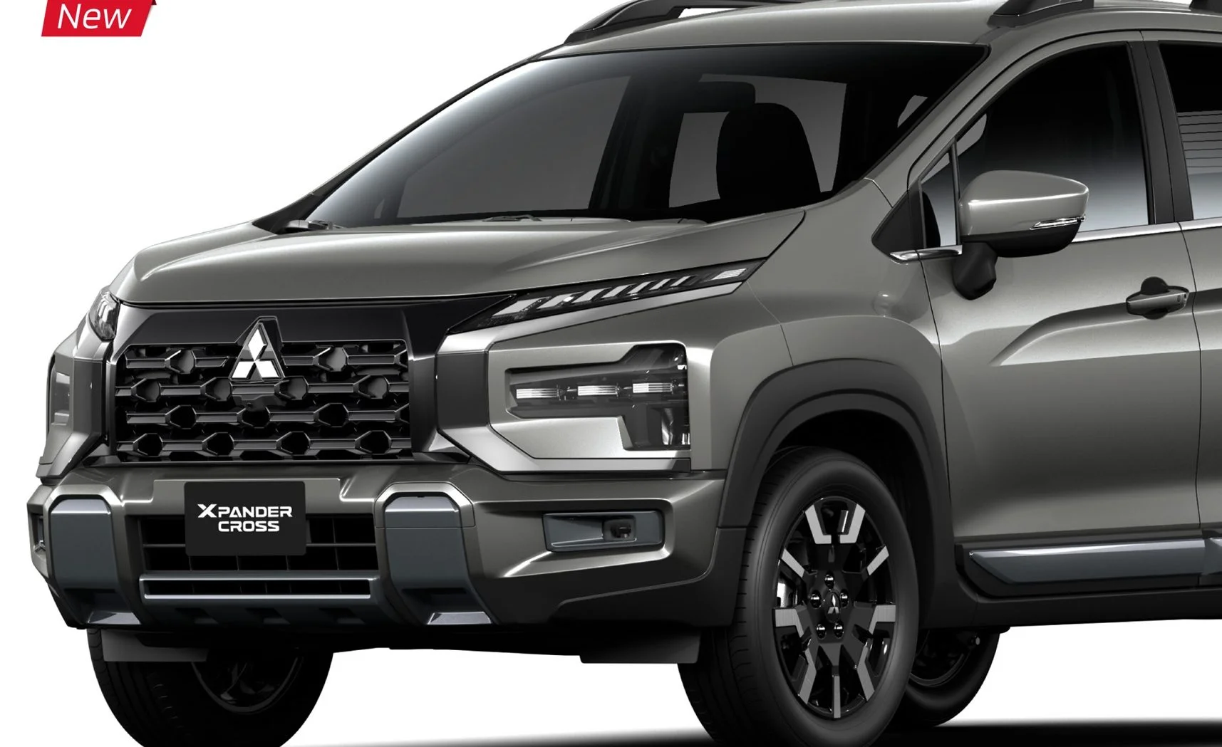 Thiết kế lưới tản nhiệt mới phong cách hơn, đậm chất SUV, tạo dấu ấn khác biệt cho Xpander Cross. 