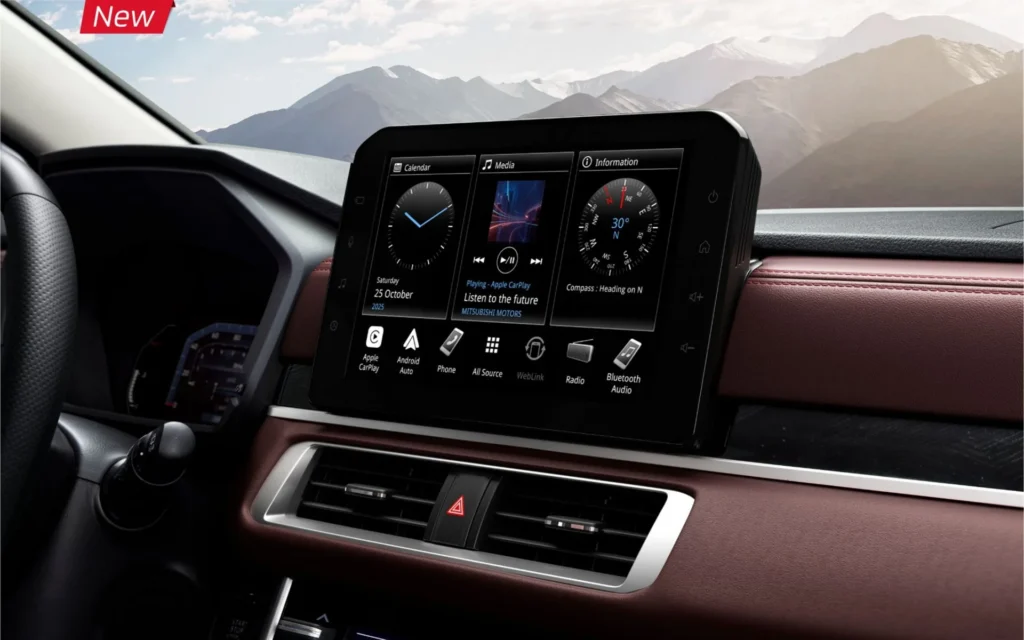 Phụ kiện Xpander Cross 2026: Nâng tầm tiện ích và phong cách lái xe 2 Kết nối với Apple CarPlay, Android Auto không dây.