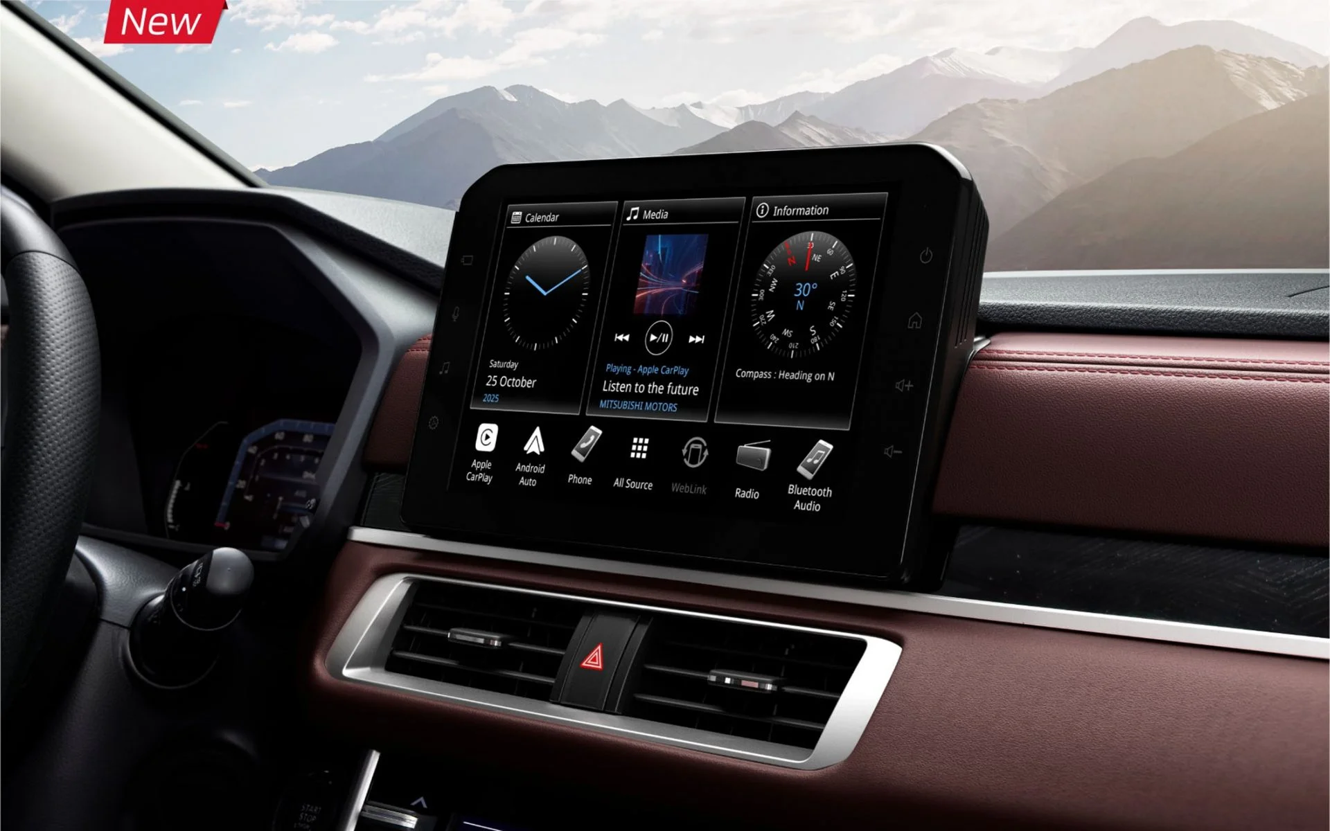 Kết nối với Apple CarPlay, Android Auto không dây.