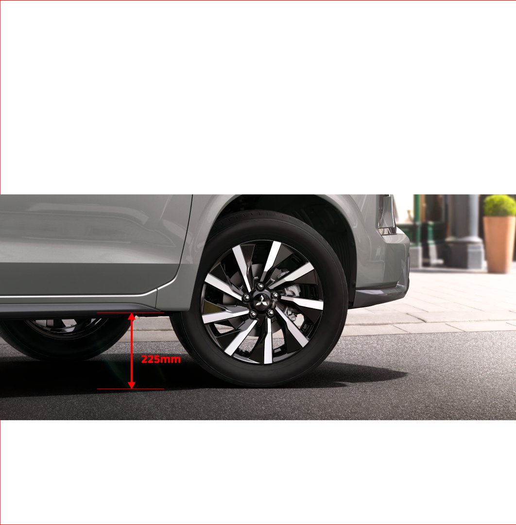 Khả năng lội nước lên tới 400mm, mang lại sự linh hoạt trên mọi điều kiện địa hình.