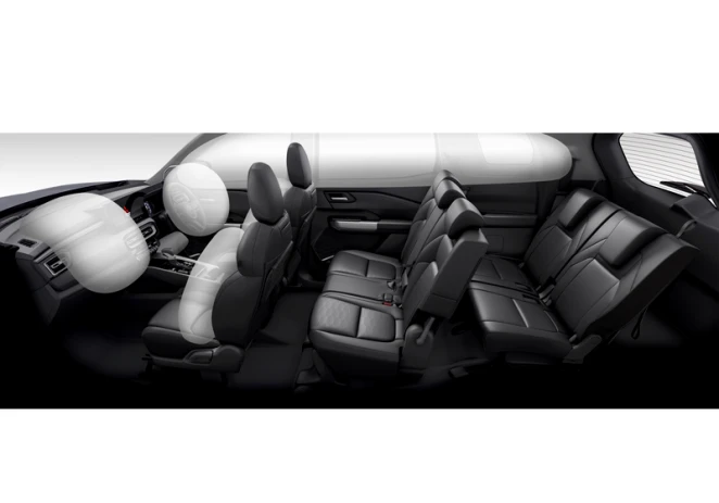 Hệ thống túi khí toàn xe Mitsubishi Destinator 2025