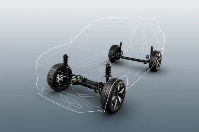 Hệ dẫn động 2 cầu Mitsubishi Destinator 2025