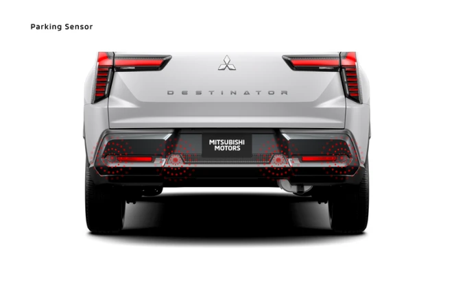 Mitsubishi Destinator 2026 50 Cảm biến đỗ xe Mitsubishi Destinator 2025 cảnh báo va chạm