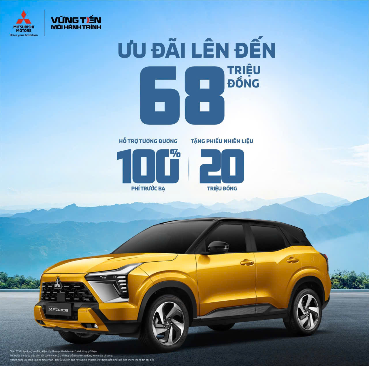 Giá xe Mitsubishi Xforce lăn bánh khuyến mãi lớn đại hội giảm trong Tháng 11/2025 3 Mitsubishi Xforce