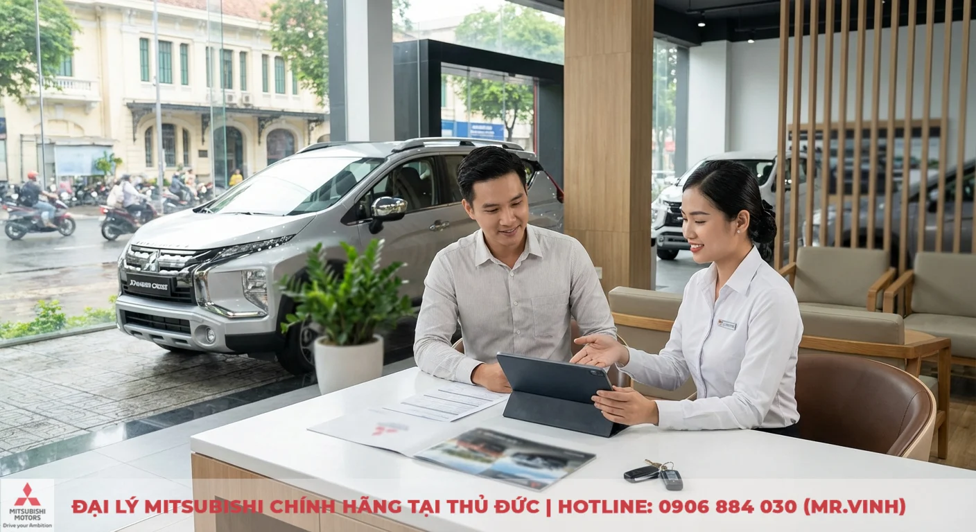 Chương trình Mitsubishi Xpander Cross 2026: Khuyến mãi, ưu đãi, quà tặng 3 Khách hàng nhận tư vấn chi tiết về Mitsubishi Xpander Cross tại Sài Gòn 3S để đăng ký lái thử và nhận báo giá ưu đãi