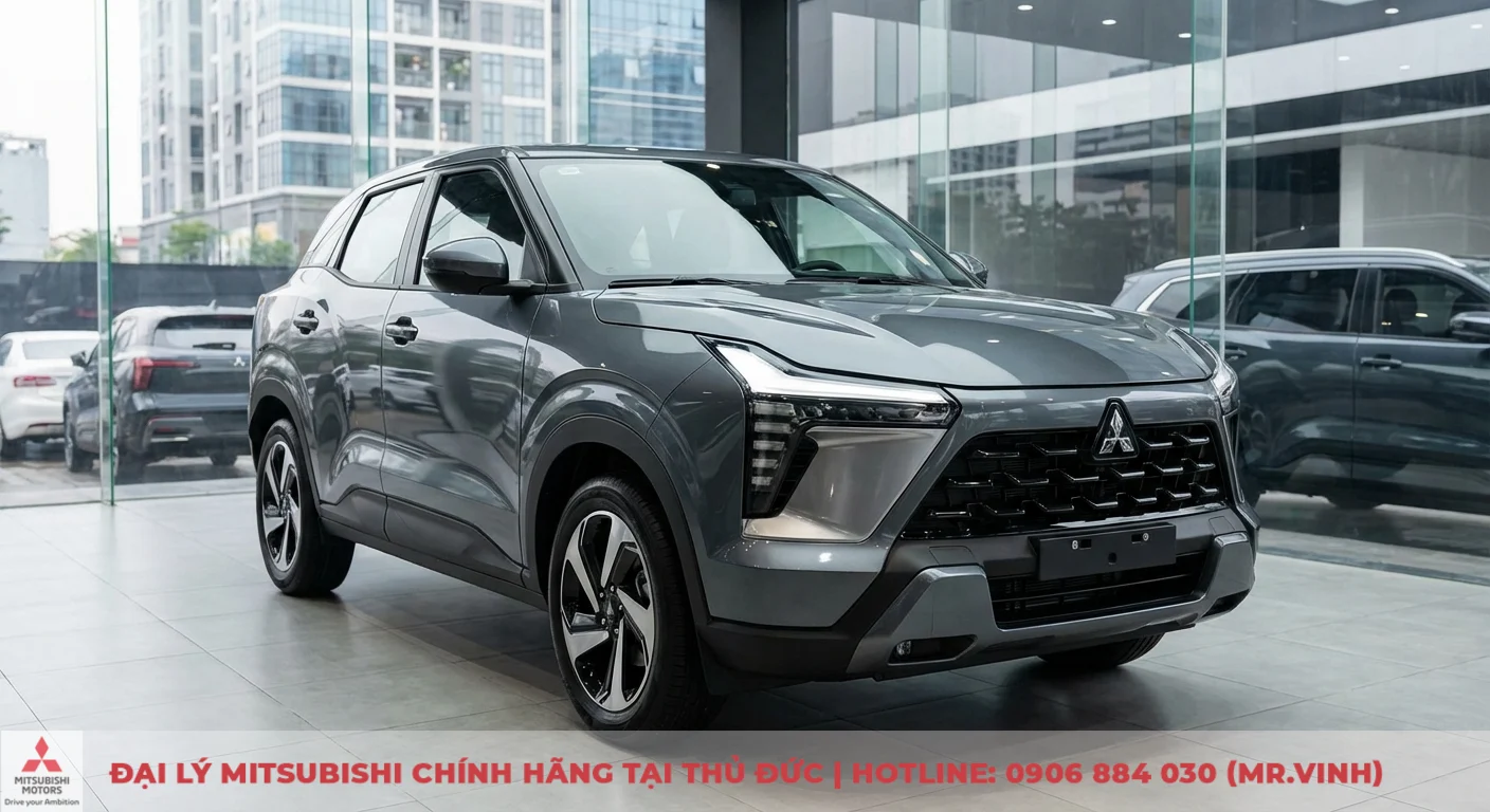 So sánh Mitsubishi Xforce 2026 và Creta: Giá, tiện nghi & nên chọn xe nào? 1 Mitsubishi Xforce 2026, đối thủ SUV đô thị với thiết kế Dynamic Shield mạnh mẽ, sắc sảo và hiện đại