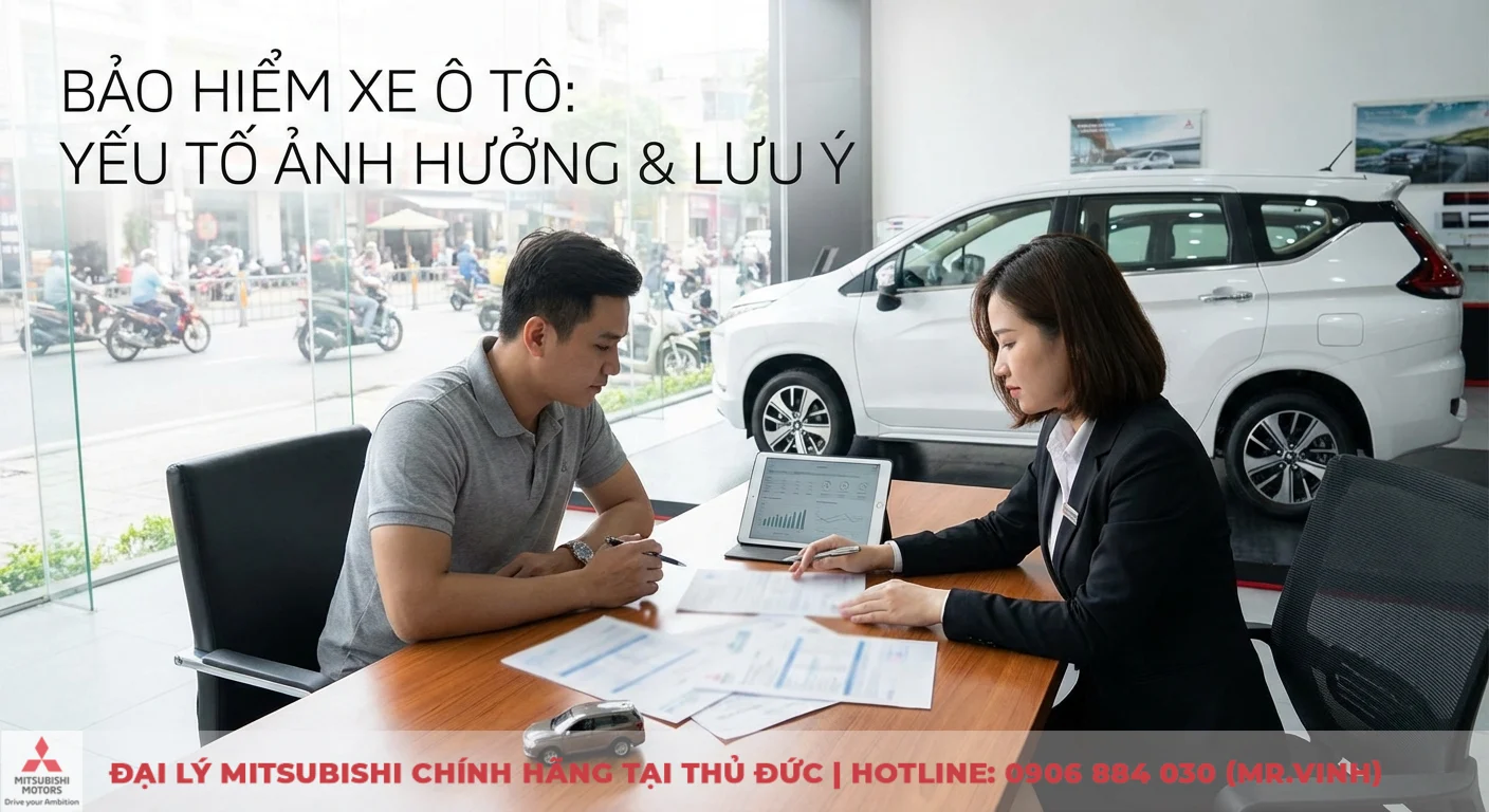Các loại bảo hiểm xe ô tô: Phân loại, quyền lợi cần biết 3 Bảo hiểm xe ô tô: Thảo luận các yếu tố ảnh hưởng phí và lưu ý khi mua, với hợp đồng, biểu đồ so sánh trên tablet tại showroom