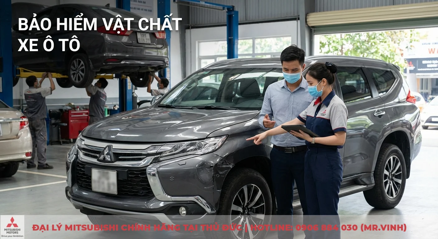 Cách tính phí bảo hiểm vật chất xe ô tô: Hướng dẫn chi tiết, cập nhật 2026 5 Công thức tính phí bảo hiểm vật chất xe ô tô đang được tư vấn viên giải thích chi tiết qua hợp đồng và máy tính