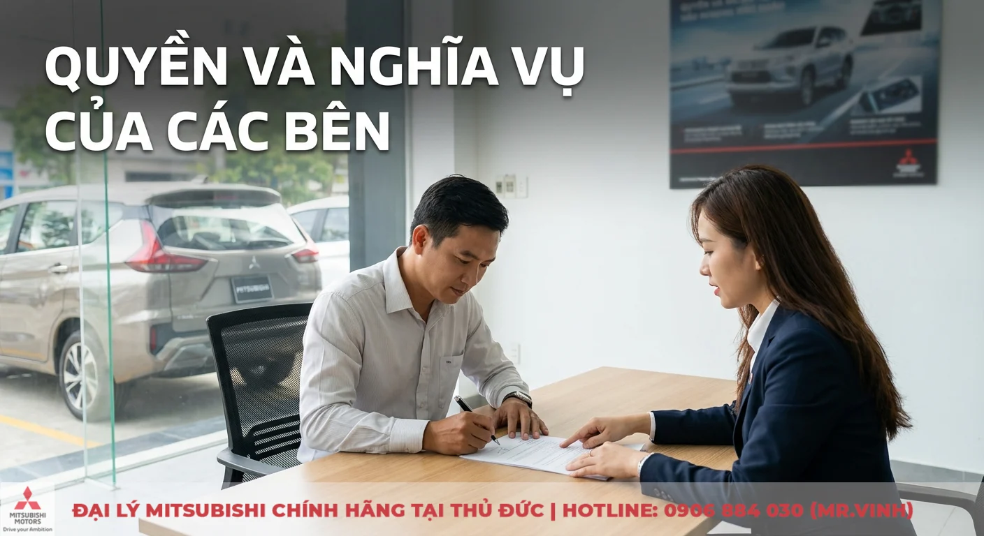 Hợp đồng bảo hiểm xe ô tô: Điều khoản, quyền lợi & lưu ý cần biết 3 Quyền và nghĩa vụ của bên mua bảo hiểm được thể hiện qua việc chủ xe ký kết hợp đồng, đảm bảo hiệu lực và quyền lợi