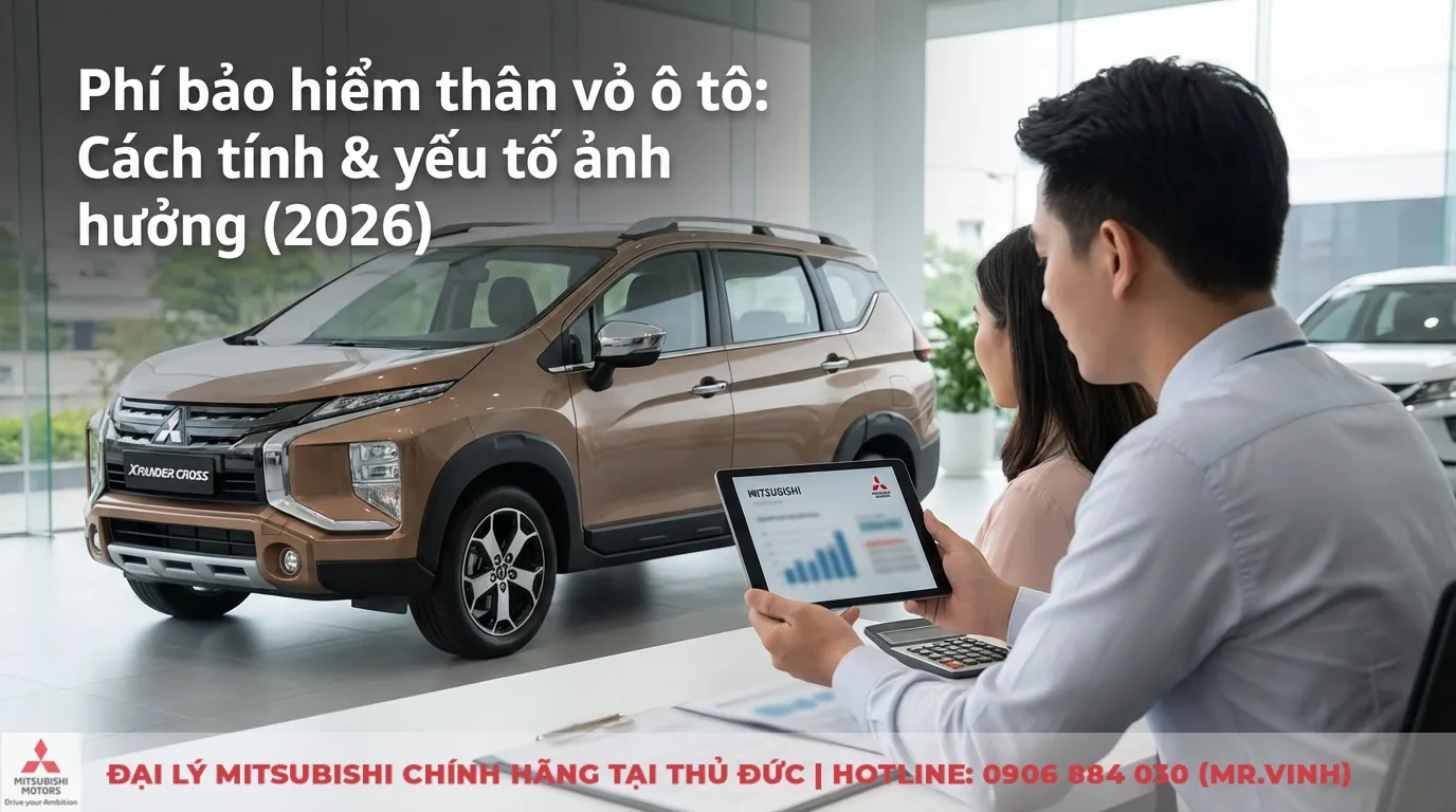 Phí bảo hiểm thân vỏ xe ô tô: Cách tính & các yếu tố ảnh hưởng cập nhật 2026 1 Bảo hiểm thân vỏ xe ô tô được tư vấn chi tiết với các giấy tờ và brochure tại showroom giúp bảo vệ tài sản