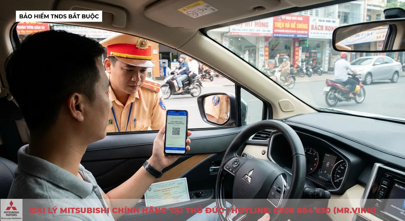 Quy định bảo hiểm xe ô tô bắt buộc: cập nhật & mức phạt mới nhất 1 Bảo hiểm trách nhiệm dân sự bắt buộc xe ô tô có thể là bản điện tử được tài xế xuất trình cho cảnh sát giao thông