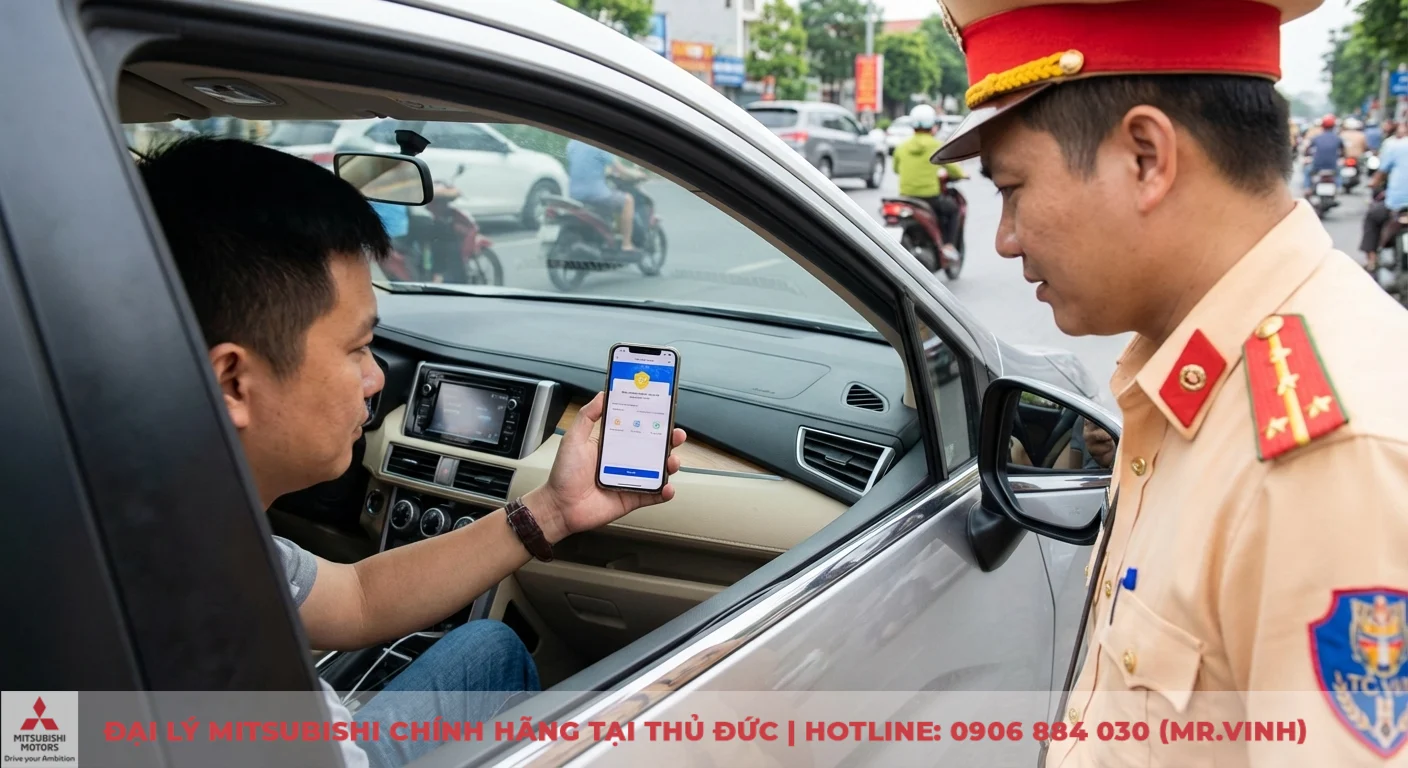 Quy định bảo hiểm xe ô tô bắt buộc: cập nhật & mức phạt mới nhất 3 Giấy chứng nhận bảo hiểm điện tử được xuất trình trên điện thoại cho lực lượng chức năng kiểm tra khi tham gia giao thông