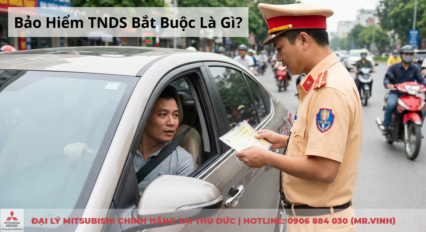 Quy định về bảo hiểm xe ô tô: luật TNDS bắt buộc mới nhất 1 Bảo hiểm TNDS bắt buộc là yêu cầu pháp lý quan trọng được cảnh sát giao thông kiểm tra giấy tờ xe của chủ phương tiện