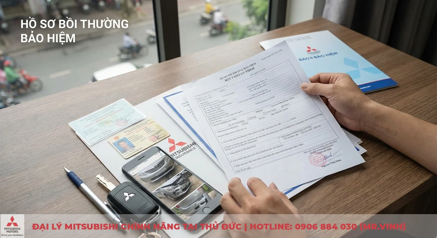 Quyền lợi bảo hiểm xe ô tô: Phạm vi chi trả, hồ sơ & quy trình bồi thường 3 Hồ sơ yêu cầu bồi thường bảo hiểm xe ô tô đầy đủ biểu mẫu, giấy tờ tùy thân, giấy tờ xe và ảnh chụp hiện trường hư hại giúp xử lý nhanh chóng