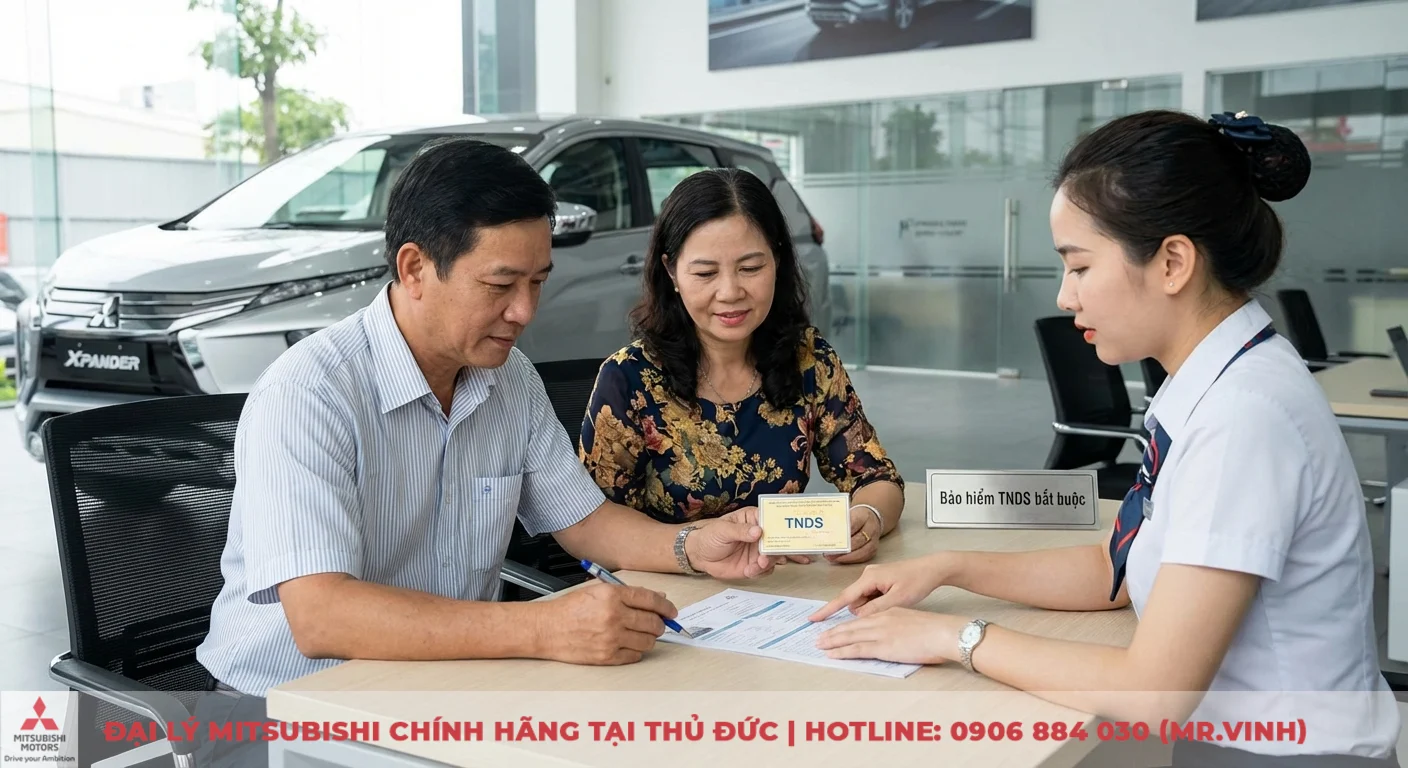 Tái tục bảo hiểm xe ô tô: quyền lợi, hồ sơ và quy trình cần biết 2 Bảo hiểm TNDS bắt buộc xe ô tô được tư vấn và tái tục cho khách hàng tại showroom với mẫu xe trưng bày